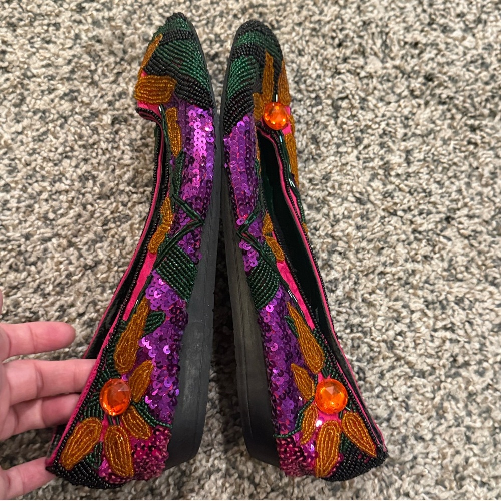 Beverly Feldman vintage flats 8.5 - Picture 4 of 9